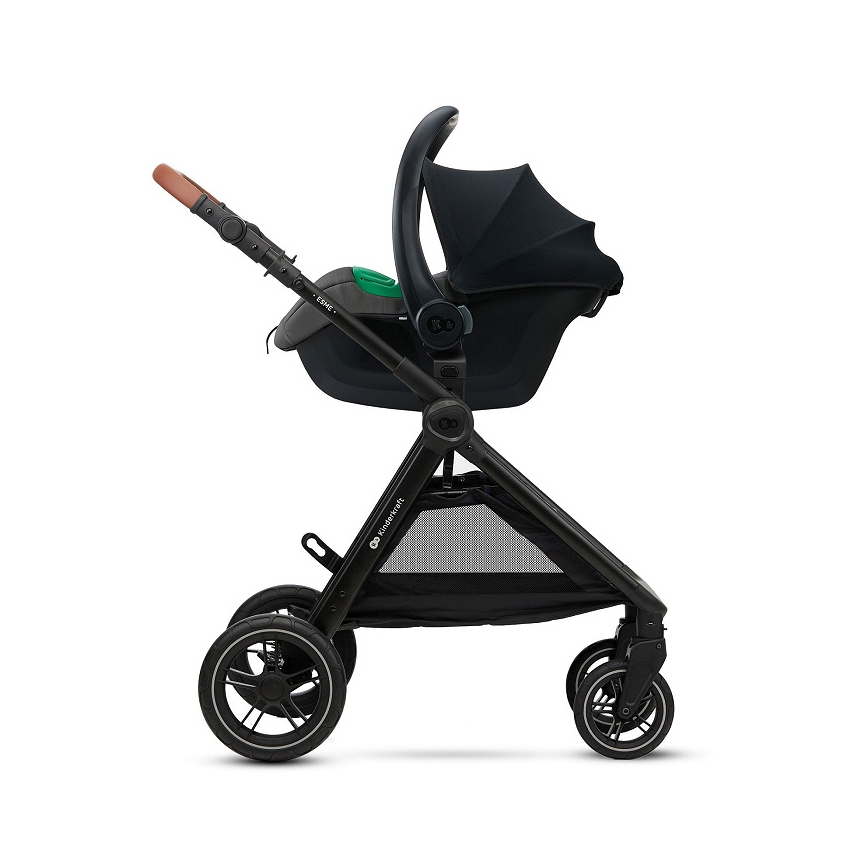 KINDERKRAFT - MINK PRO 2 lasten turvaistuin 40-87 cm (0-13 kg) harmaa