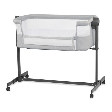 KINDERKRAFT - NESTE UP2 pinnasänky, vaaleanharmaa