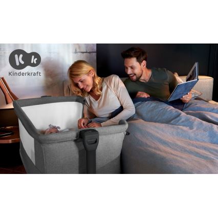 KINDERKRAFT - Pinnasänky NESTE GROW tumma