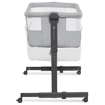 KINDERKRAFT - Pinnasänky NESTE UP 2 vaaleanharmaa