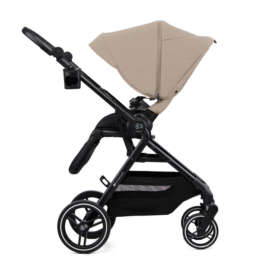 KINDERKRAFT SELECT - Yhdistelmävaunut 2-in-1 YOXI Hiekansävyinen beige