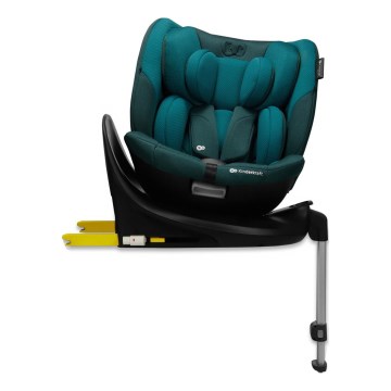KINDERKRAFT SELECT - Auton turvaistuin kääntyvällä I-FIX-jalustalla (40-150 cm) Harbor-sininen