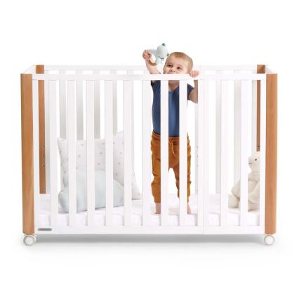 KINDERKRAFT SELECT - KOYA Premium 4-in-1 lasten pinnasänky, pyökki/mänty