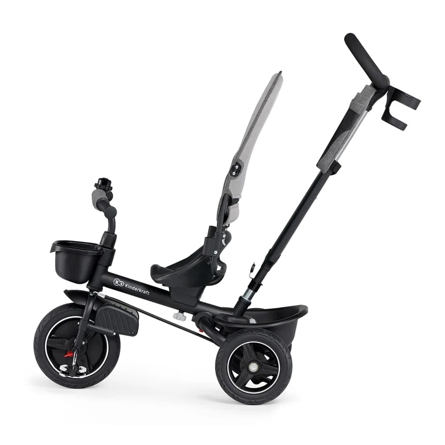 KINDERKRAFT - Lasten kolmipyörä 5in1 SPINSTEP harmaa