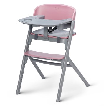 KINDERKRAFT SELECT - Lasten ruokatuoli 3-in-1 LIVY Premium Aster vaaleanpunainen