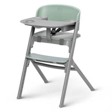 KINDERKRAFT SELECT - Lasten syöttötuoli 3-in-1 LIVY Premium Olive green