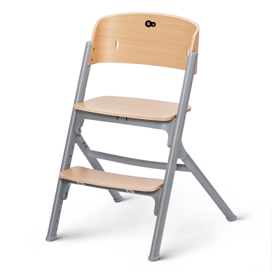 KINDERKRAFT SELECT - Lasten syöttötuoli 3-in-1 LIVY Premium tammi + vauvan lepotuoli CALMEE