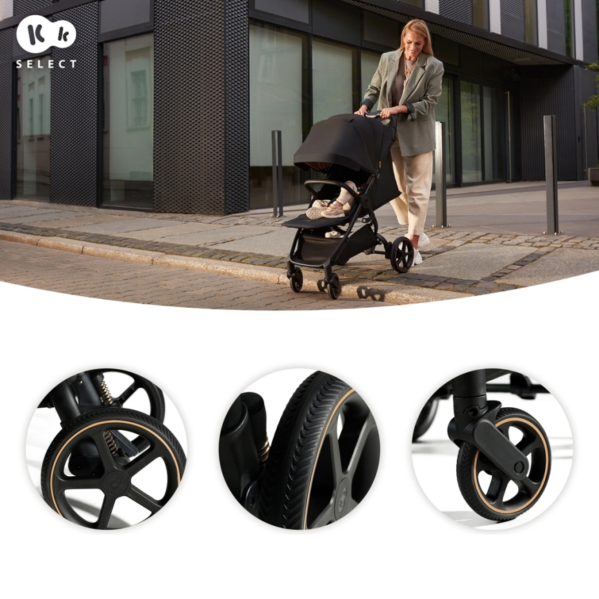 KINDERKRAFT SELECT - Lastenrattaat MITZY Ink musta