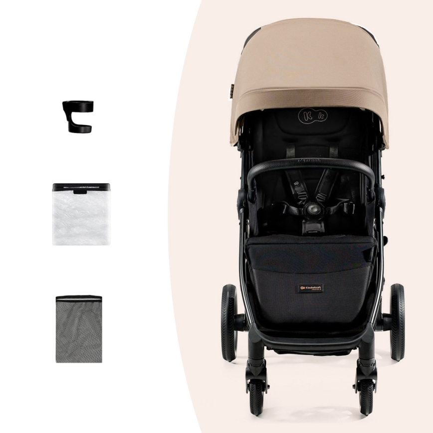 KINDERKRAFT SELECT - Lastenrattaat MITZY Linen beige