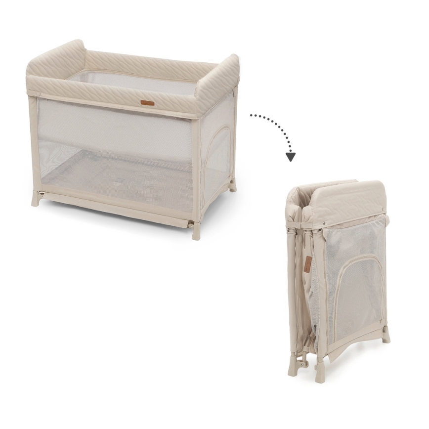 KINDERKRAFT SELECT - Matkasänky MOON DREAM beige