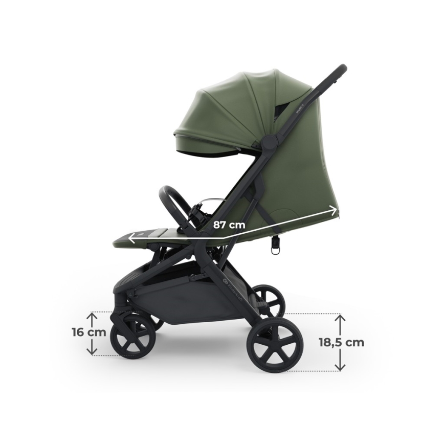 KINDERKRAFT SELECT - NUBI 3 sporttirattaat Mystic Green