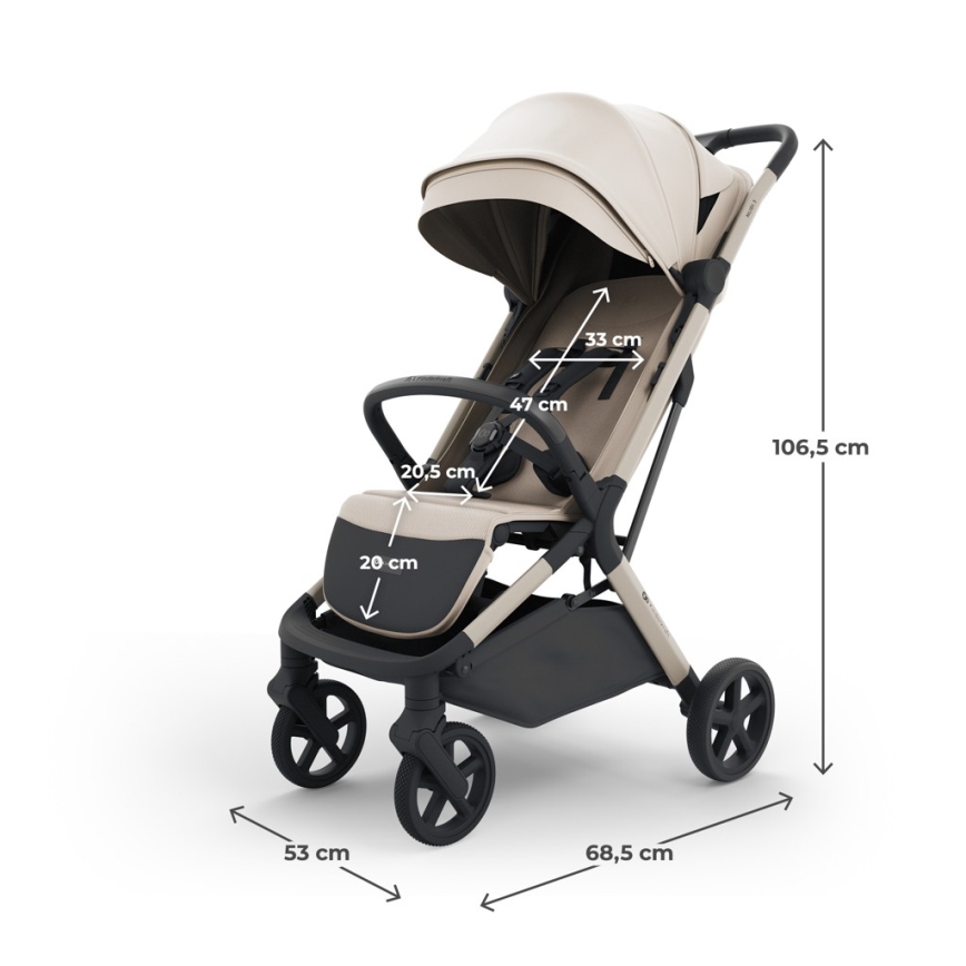 KINDERKRAFT SELECT - urheilurattaat NUBI 3 hiekanbeige