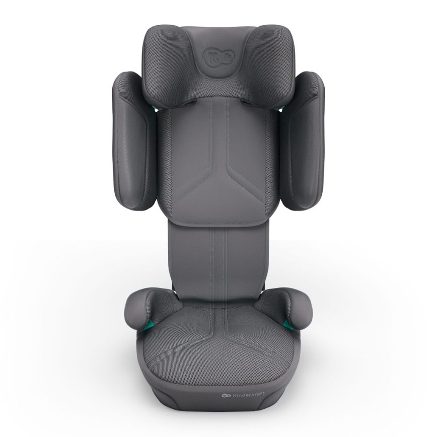 KINDERKRAFT - Taitettava turvaistuin XPAND 2 PRO 100-150 cm harmaa