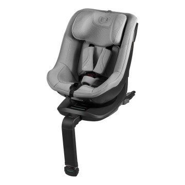 KINDERKRAFT - Turvaistuin  kääntyvällä jalustalla I-GUARD PRO i-Size 61-105 cm harmaa