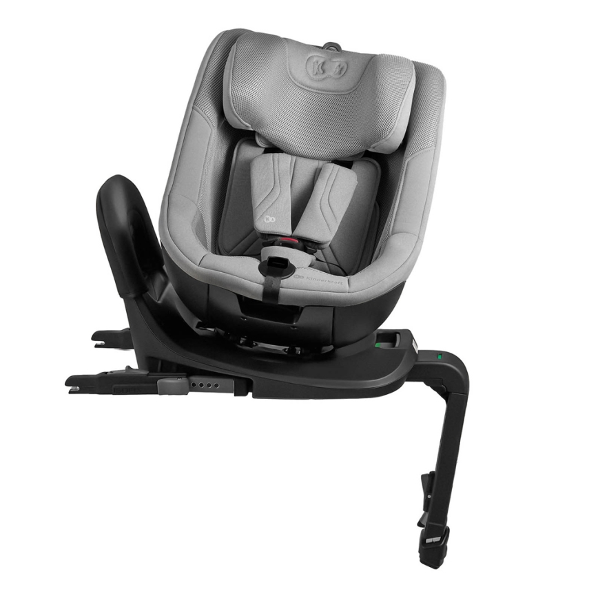 KINDERKRAFT - Turvaistuin  kääntyvällä jalustalla I-GUARD PRO i-Size 61-105 cm harmaa
