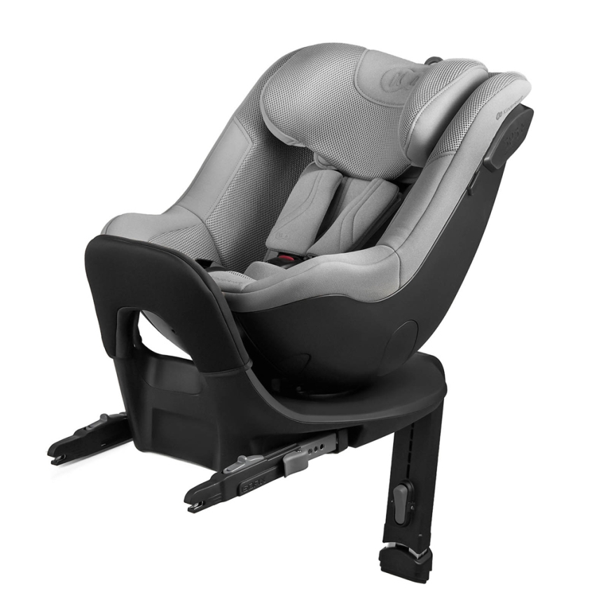 KINDERKRAFT - Turvaistuin  kääntyvällä jalustalla I-GUARD PRO i-Size 61-105 cm harmaa