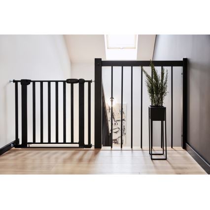 KINDERKRAFT - Turvamuuri LOCK&GO 75-103 cm musta