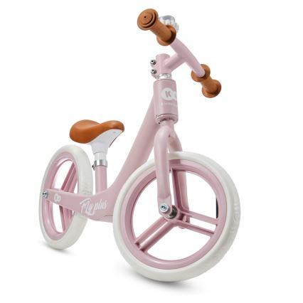 KINDERKRAFT - Työntöpyörä FLY PLUS Powder vaaleanpunainen