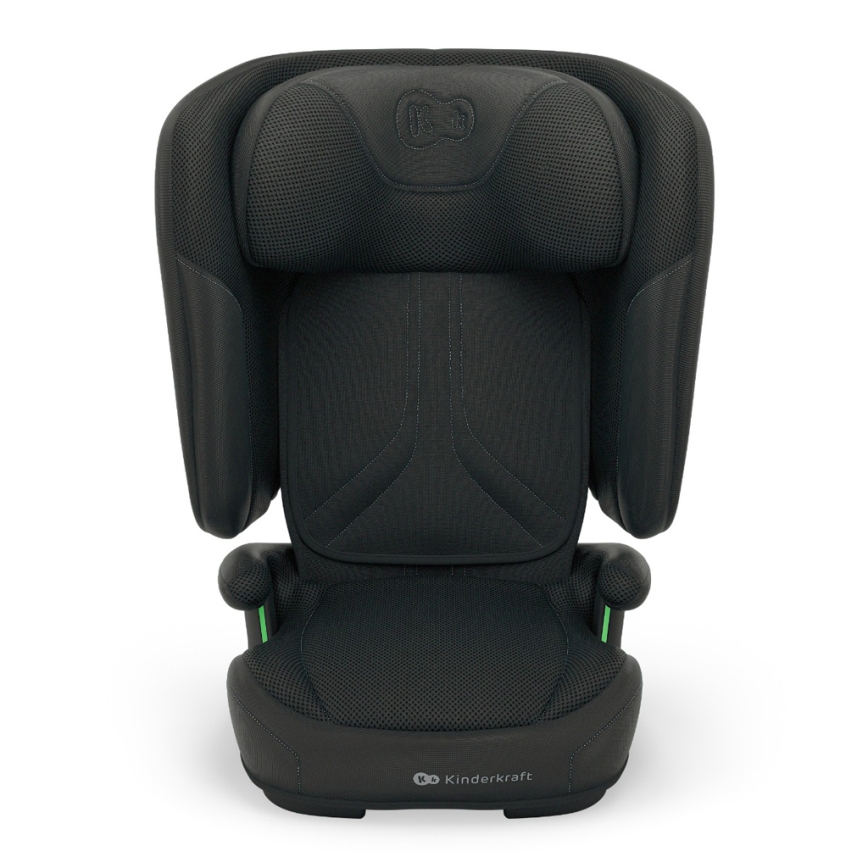KINDERKRAFT - UNITY 2 i-Size taitettava autoon asennettava turvaistuin 100-150 cm musta