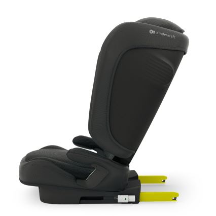 KINDERKRAFT - UNITY 2 i-Size taitettava autoon asennettava turvaistuin 100-150 cm musta