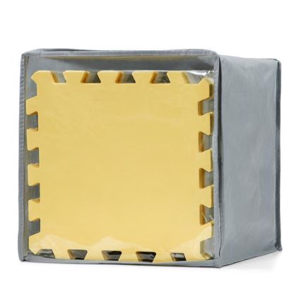 KINDERKRAFT - Vaahtopalapeli LUNO 30kpl harmaa/keltainen