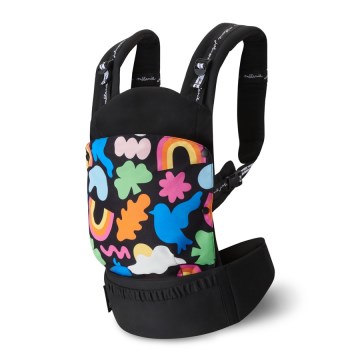 KINDERKRAFT - Vauvan kantoreppu HUGGY Happy shapes