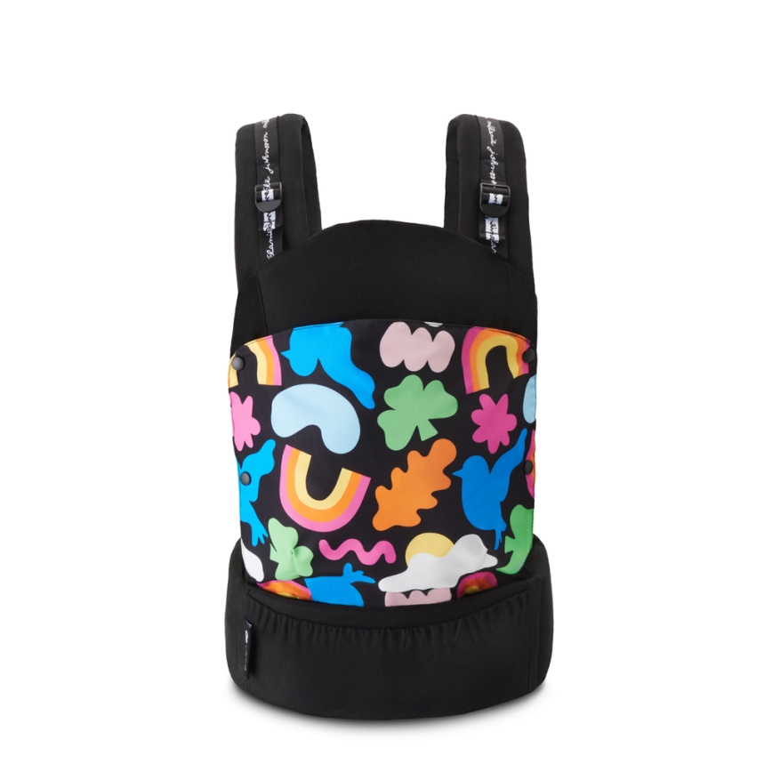 KINDERKRAFT - Vauvan kantoreppu HUGGY Happy shapes