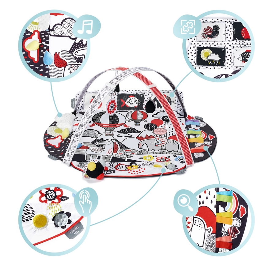 KINDERKRAFT - Vauvan peitto leikkimiseen 4SMART