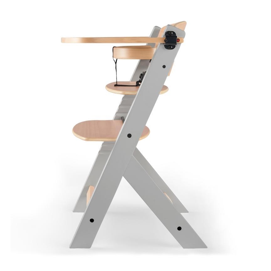 KINDERKRAFT - Vauvan ruokapöydän tuoli ENOCK harmaa