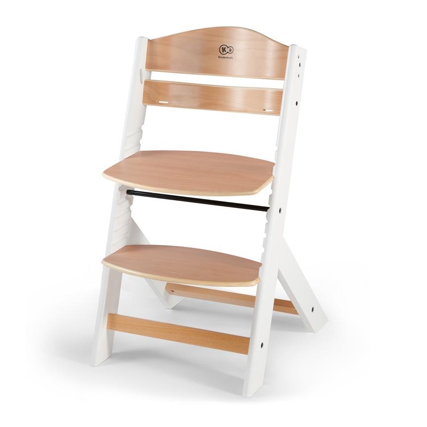 KINDERKRAFT - Vauvan syöttötuoli ENOCK valkoinen