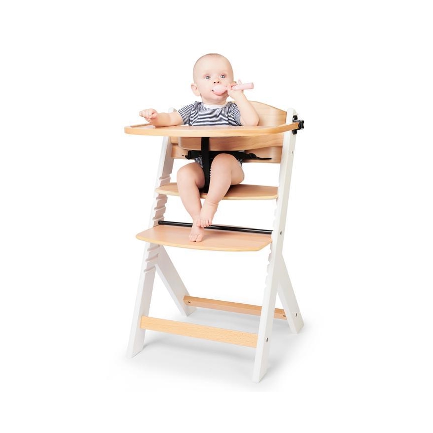 KINDERKRAFT - Vauvan syöttötuoli ENOCK valkoinen