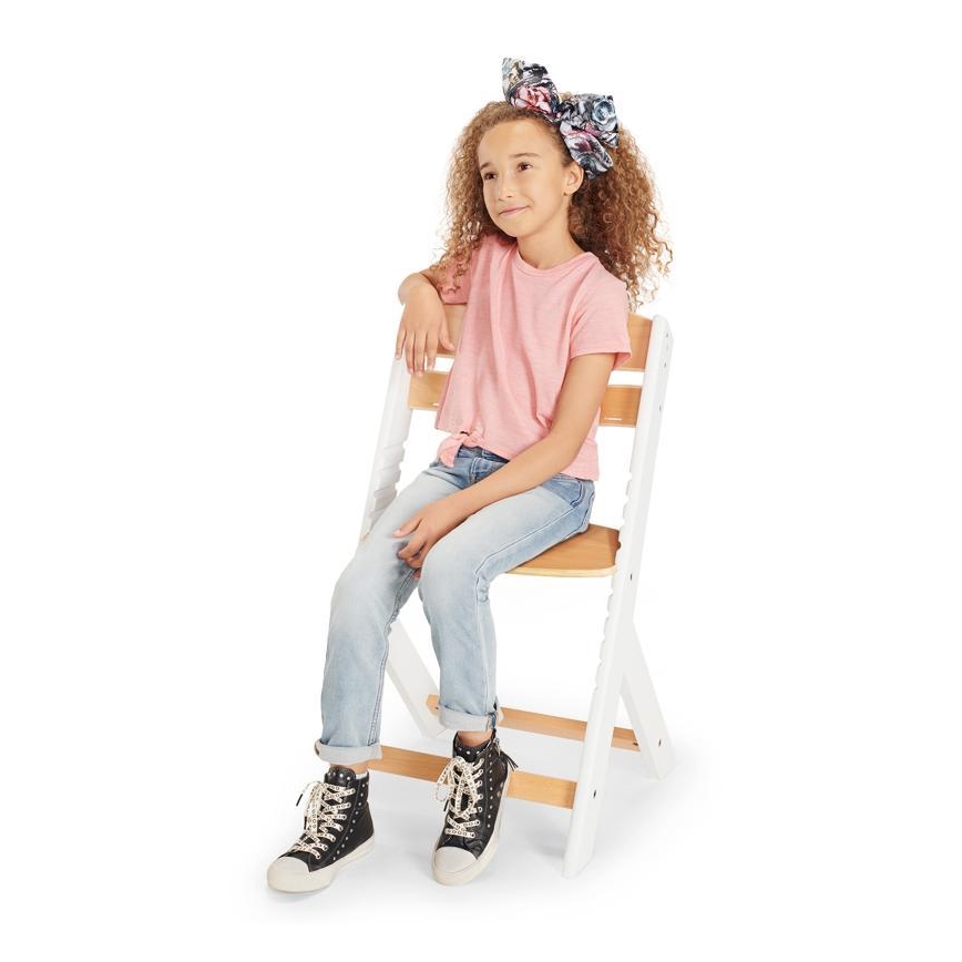 KINDERKRAFT - Vauvan syöttötuoli ENOCK valkoinen