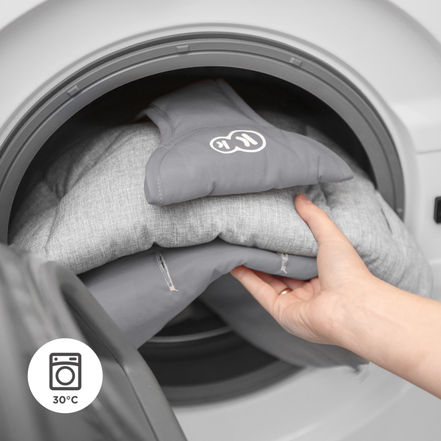 KINDERKRAFT - Vauvan värisevä tuoli melodian kanssa FELIO 2 harmaa