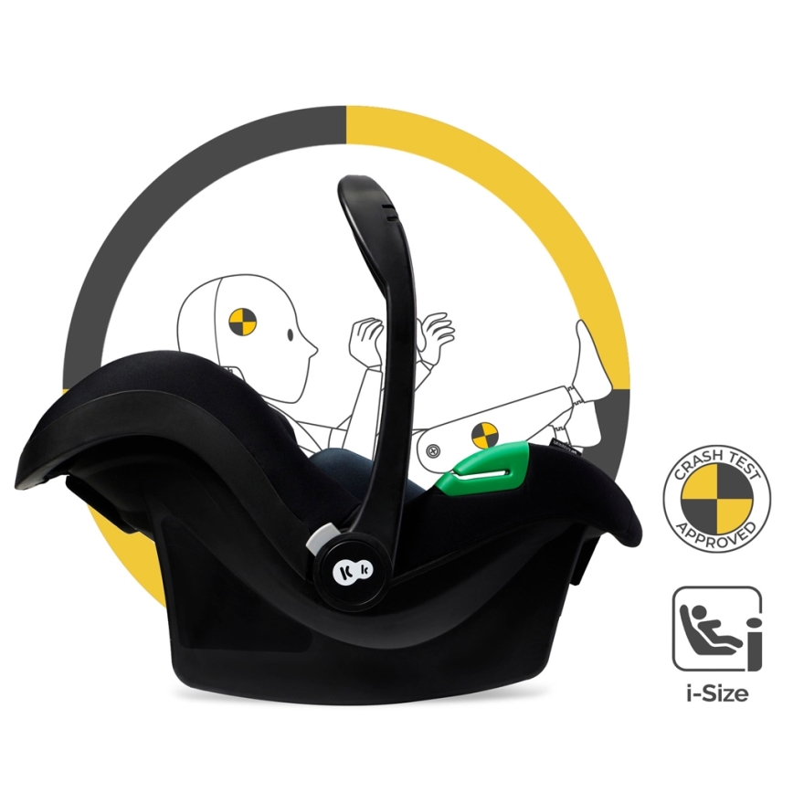 KINDERKRAFT - Yhdistelmärattaat 3in1 MOOV 2 Sand beige + turvaistuin MINK PRO