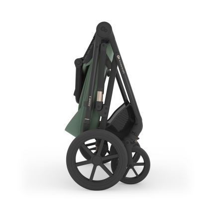 KINDERKRAFT - Yhdistelmävaunut 3-in-1 PRIME 3, tummanvihreä