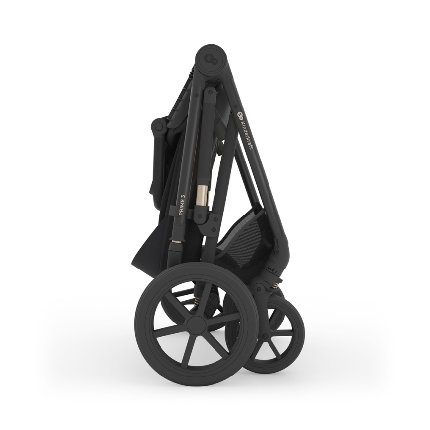 KINDERKRAFT - Yhdistelmävaunut 3-in-1 PRIME 3 Venezian Black