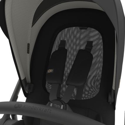 KINDERKRAFT - Yhdistelmävaunut 3-in-1 PRIME 3 Venezian Black