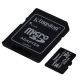 Kingston SDCS2/16 GB MicroSDHC 16 GB Canvas Select Plus U1 80 MB/s + SD -sovitin