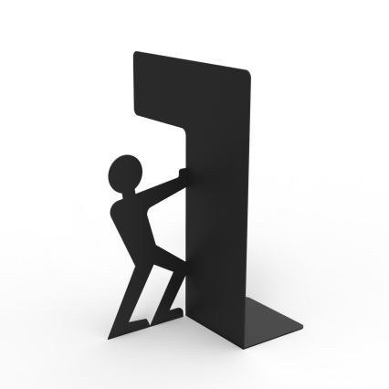 Kirjahylly ADAM 20x14 cm musta