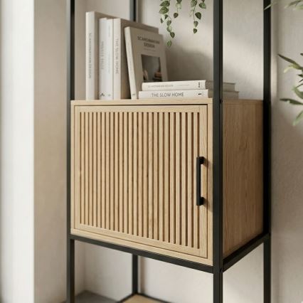 Kirjahylly BAZO 43x153 cm ruskea