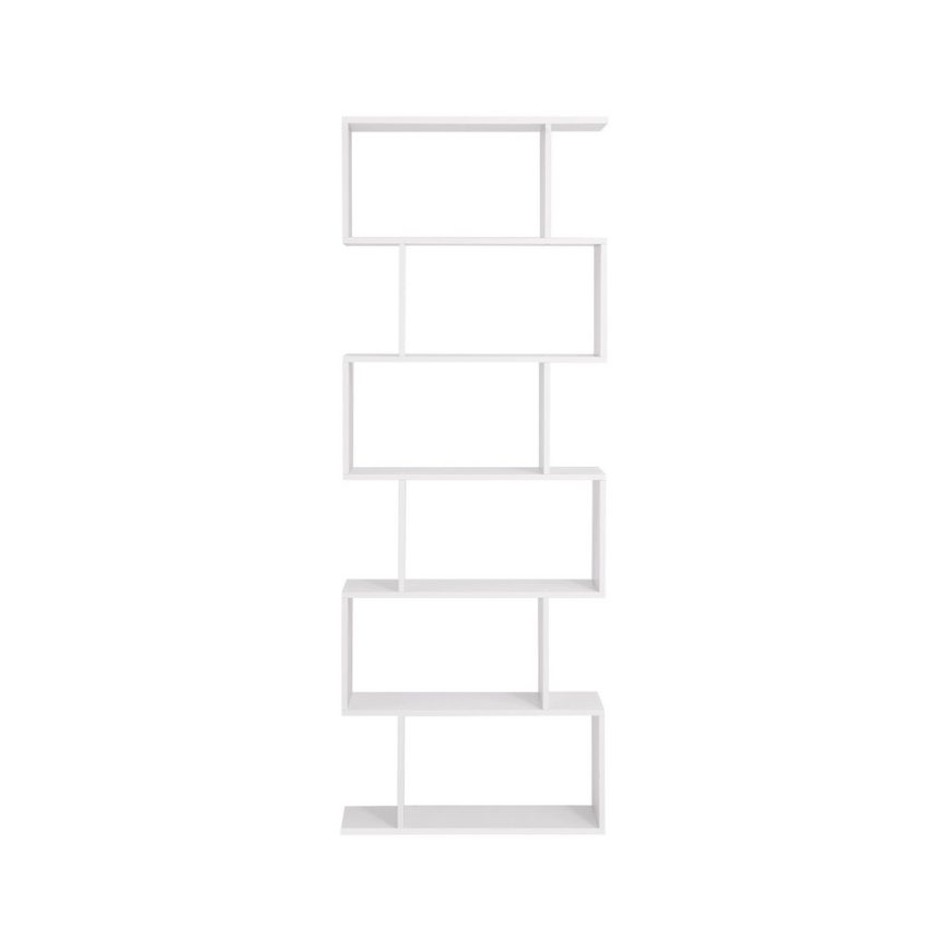 Kirjahylly LIVARO, valkoinen