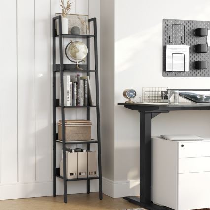 Kirjahylly NAVARO musta