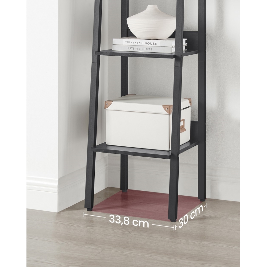 Kirjahylly NAVARO musta