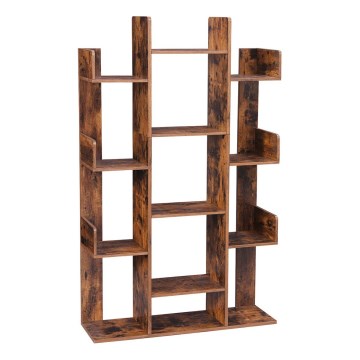 Kirjahylly NAVARO, ruskea