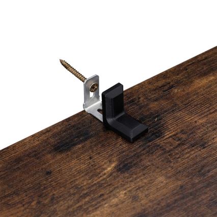 Kirjahylly NAVARO, ruskea