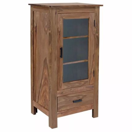 Kirjahylly RAMI 120x60 cm massiivipuu/ruusupuu