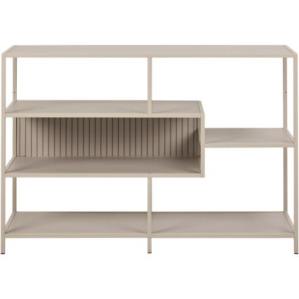 Kirjahylly SARON 114x78 cm harmaa