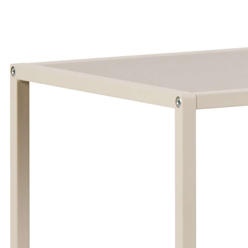 Kirjahylly SARON 114x78 cm harmaa
