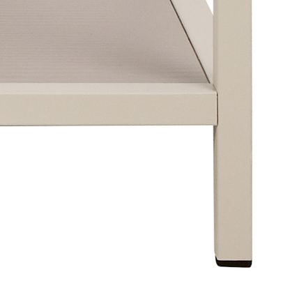 Kirjahylly SARON 114x78 cm harmaa