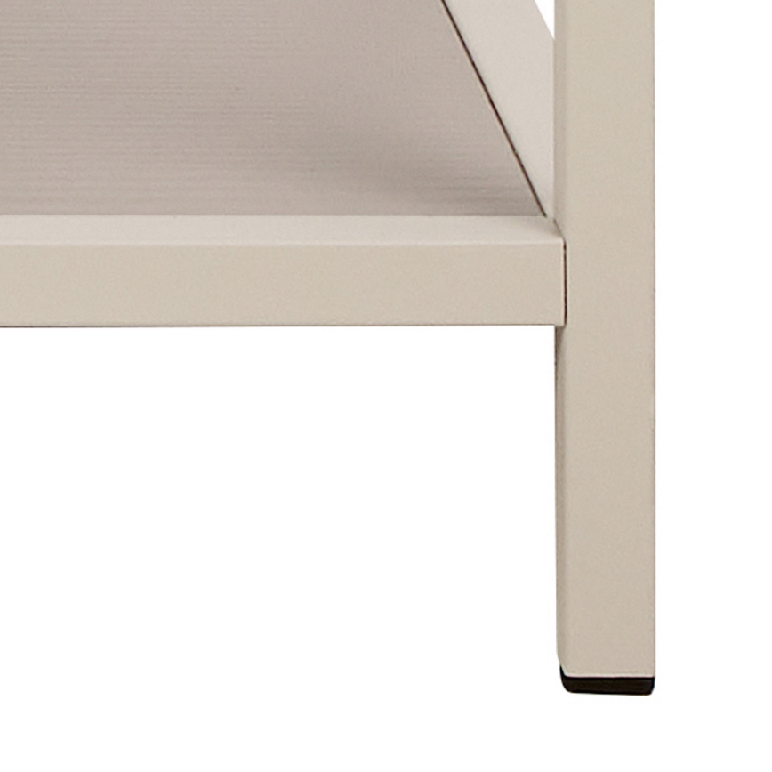 Kirjahylly SARON 114x78 cm harmaa
